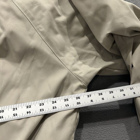 Vintage Coca Cola Windbreaker Mens XL Beige Embroidered Logo V Neck Pullover - Picture 8 of 9